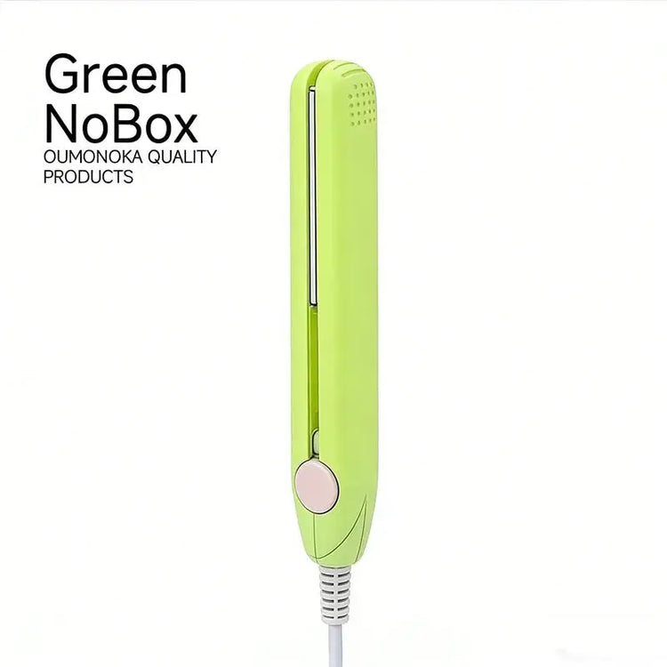 3-in-1 Hair Straightener for Hair Mini Flat Iron Styling Tools & Appliances Brush Beard Salon Hair Curler Professional Hot Comb - HONORABLE VETERANS SOLUTIONS