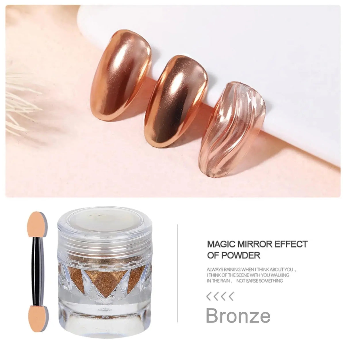 3-piece mirror-finish nail polish powder set, perfect for DIY nail art and creating captivating artistic nail designs. A great t - HONORABLE VETERANS SOLUTIONS