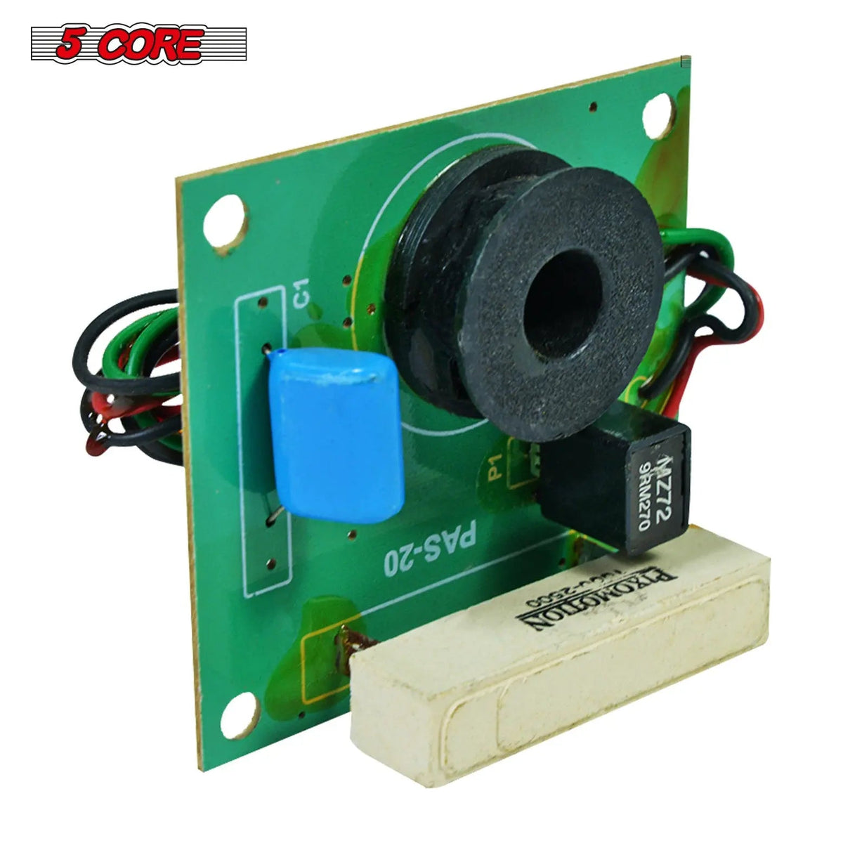 5 Core 1 Way 2Pcs Passive Cross Over Network Frequency Divider Metalised Polyester Capacitors - HONORABLE VETERANS SOLUTIONS
