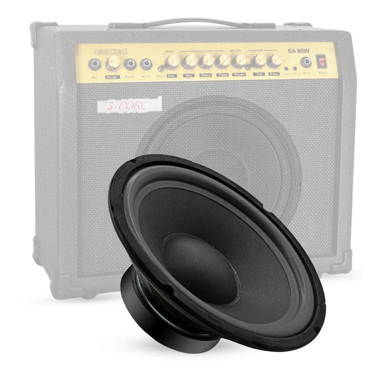 5 Core 10 Inch Guitar Speaker Replacement 600W 4 Ohm for Amplifier Cabinets - HONORABLE VETERANS SOLUTIONS