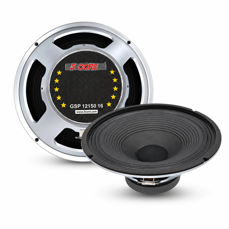 5 Core 12 Inch Guitar Speaker 300W Replacement 16 Ohm Amplifier Cabinet Driver - HONORABLE VETERANS SOLUTIONS