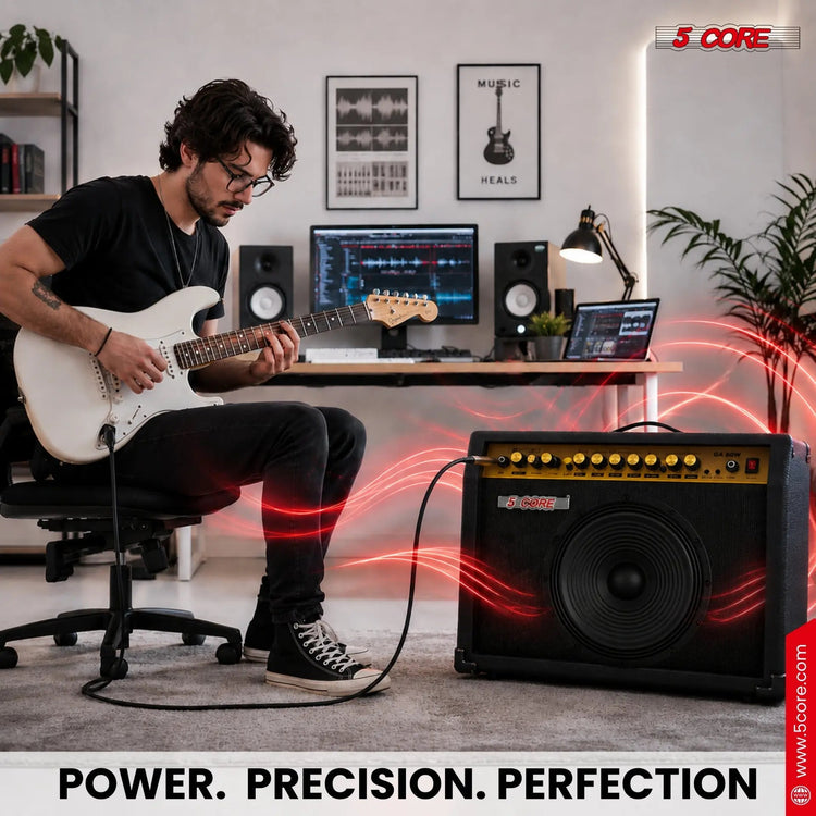 5 Core 12 Inch Guitar Speaker 300W Replacement 8 Ohm Amplifier Cabinet Driver - HONORABLE VETERANS SOLUTIONS