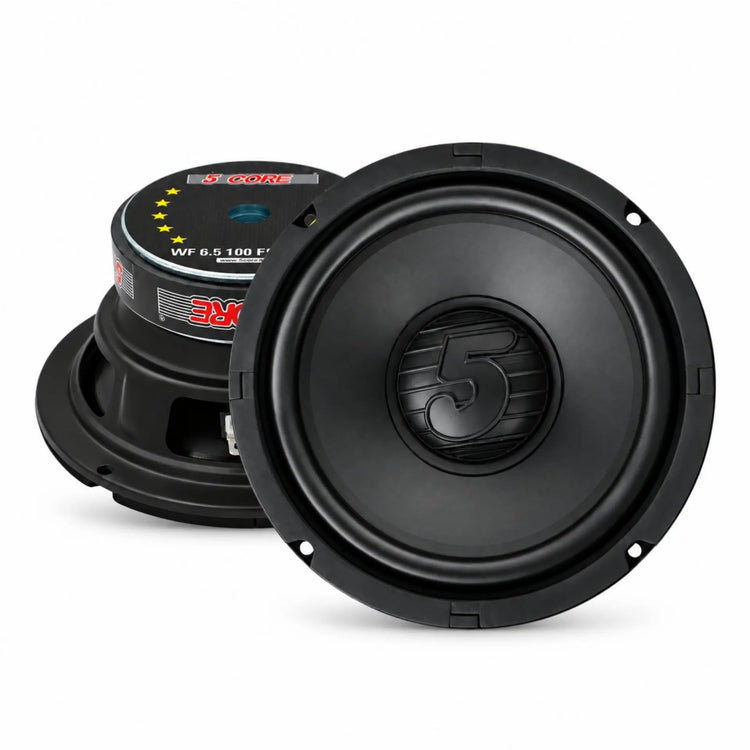 5 Core 6.5 Inch Subwoofer 500W Car Audio Woofer 4 Ohm Replacement Deep Bass Loud Speaker - HONORABLE VETERANS SOLUTIONS