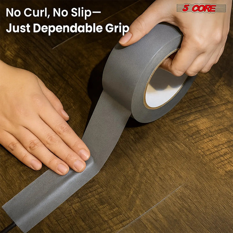 5 Core Gaffers Tape 2" 30 Yards 4Pcs Professional Grey Pro Gaff Tape Non Reflective Water Resistant - HONORABLE VETERANS SOLUTIONS