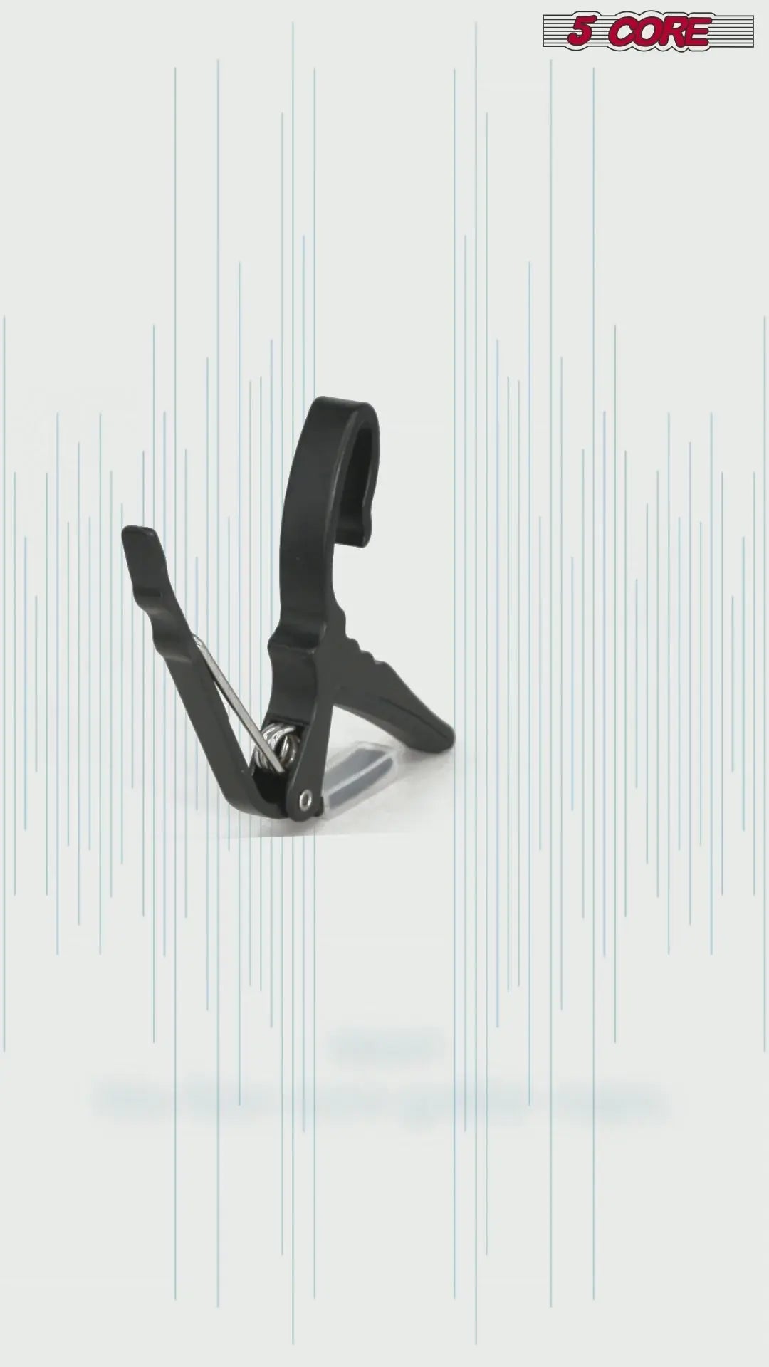 5 Core Guitar Capo Quick Change Acoustic Electric String Clip Banjo Mandolin Or Ukulele - HONORABLE VETERANS SOLUTIONS