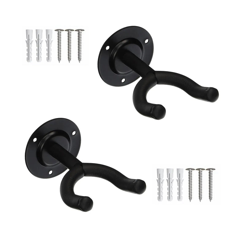 5 Core Guitar Wall Mount 3Pc Wall Mount for Classical Electric Acoustic Bass Guitars for Home Studio - HONORABLE VETERANS SOLUTIONS