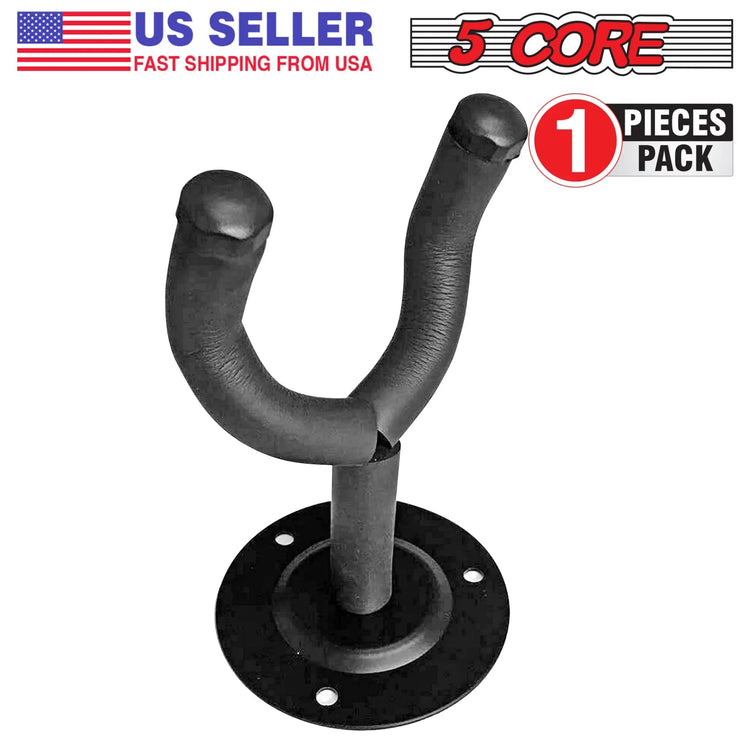 5 Core Guitar Wall Mount 3Pc Wall Mount for Classical Electric Acoustic Bass Guitars for Home Studio - HONORABLE VETERANS SOLUTIONS