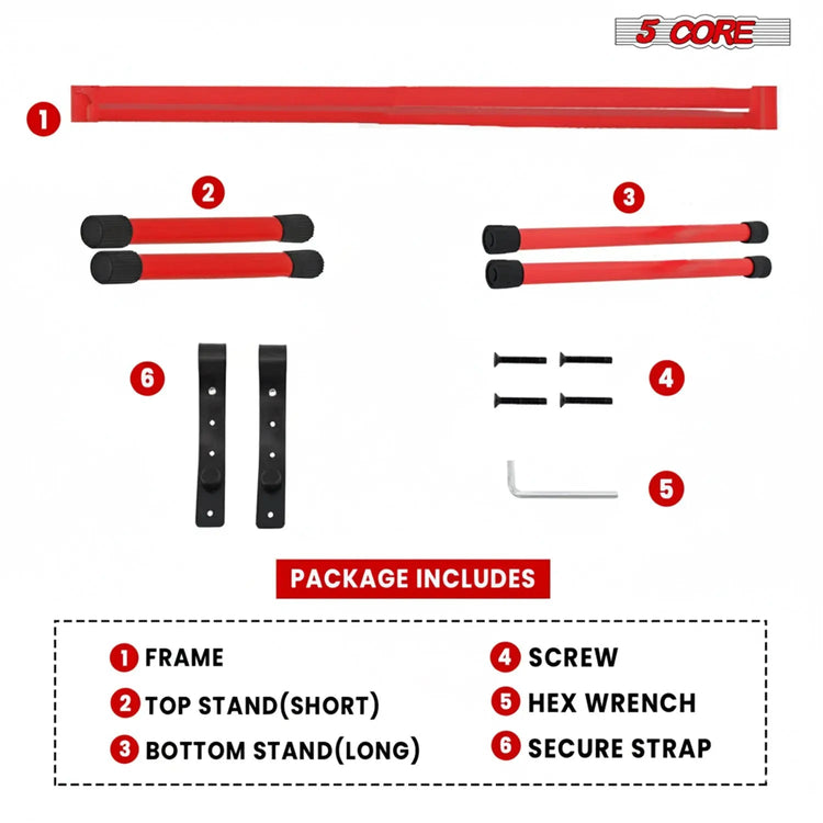 5 Core Keyboard Stand X Shape Adjustable Foldable Portable Key Board Stands w Locking Strap - HONORABLE VETERANS SOLUTIONS