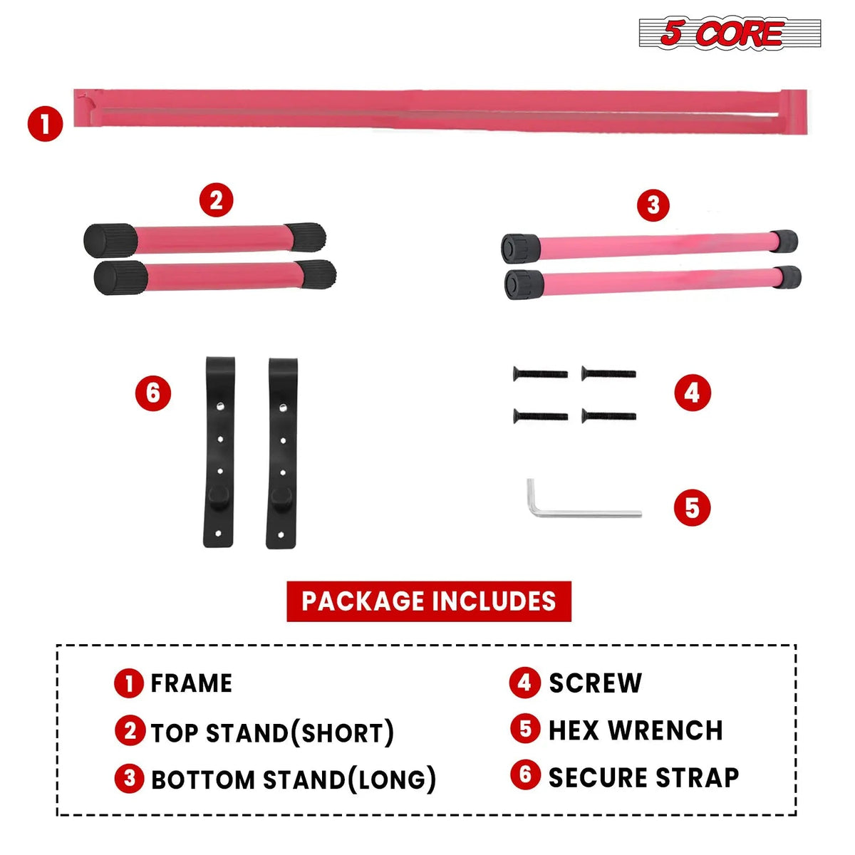5 Core Keyboard Stand X Shape Height Adjustable Foldable Portable Key Board DJ Controller Stands - HONORABLE VETERANS SOLUTIONS
