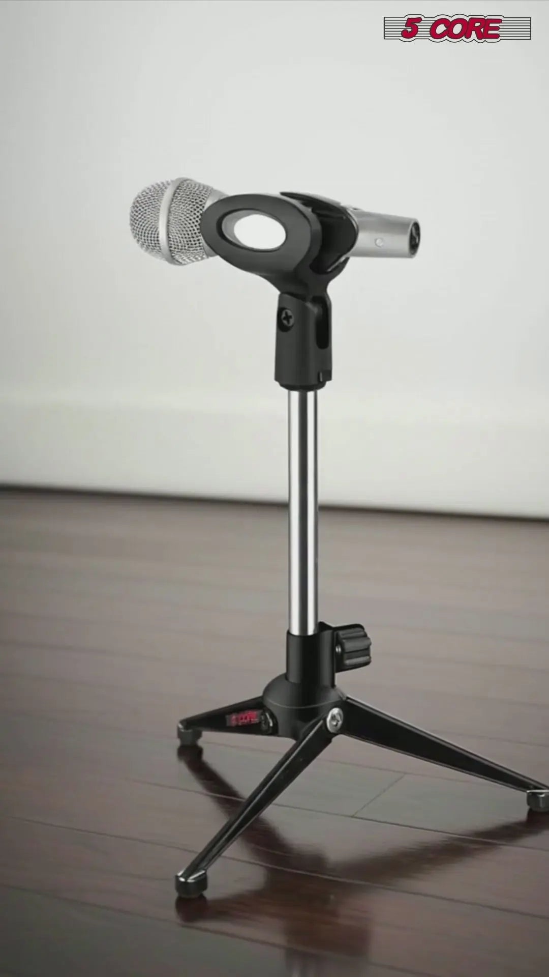 5 Core Mic Stand Adjustable Desk Microphone Stands Tripod Portable Table Pedestal Para Microfono - HONORABLE VETERANS SOLUTIONS