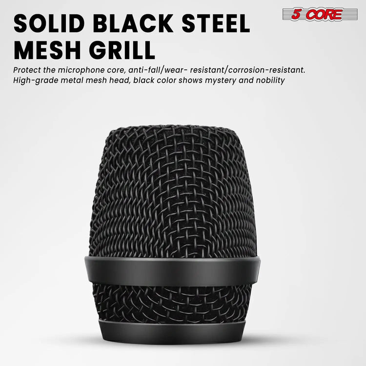 5 Core Microphone Wireless Karaoke Singing Mic Rechargeable Microfonos Inalambricos w RGB Lights - HONORABLE VETERANS SOLUTIONS