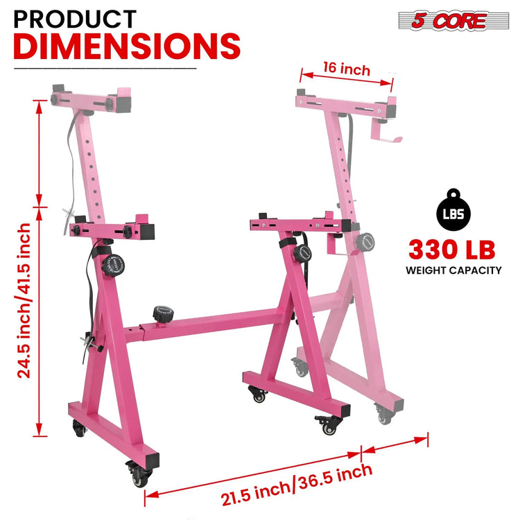 5 Core Piano Keyboard Stand Z Shape Height Adjustable Heavy Duty Key Board DJ Controller Stands - HONORABLE VETERANS SOLUTIONS