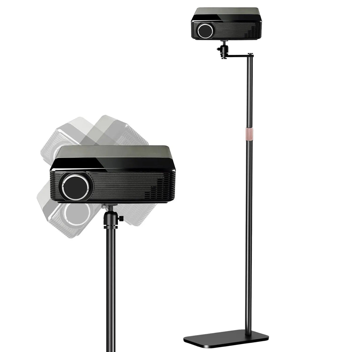 5 Core Projector Stand Floor Adjustable 53" Universal Projectors Support for Home Office & Studio - HONORABLE VETERANS SOLUTIONS