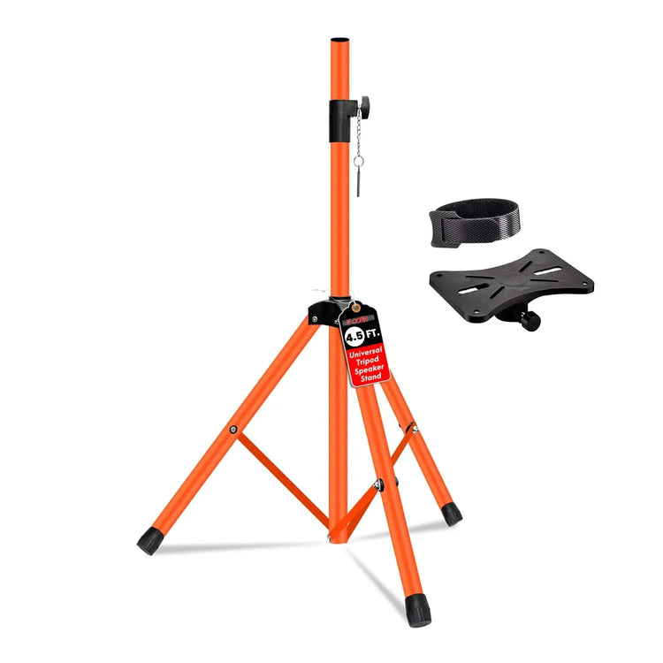 5 Core Speaker Stand Height Adjustable 54" Heavy Duty PA DJ Tripod Studio Monitor Stands - HONORABLE VETERANS SOLUTIONS
