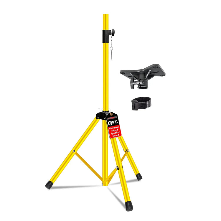 5 Core Speaker Stand Height Adjustable PA DJ Tripod Studio Monitor Stands w 35mm Compatible Insert - HONORABLE VETERANS SOLUTIONS