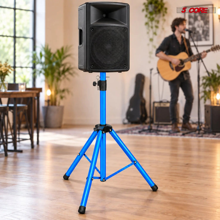 5 Core Speaker Stand Pair Height Adjustable 72" Heavy Duty PA DJ Tripod Studio Monitor Stands - HONORABLE VETERANS SOLUTIONS