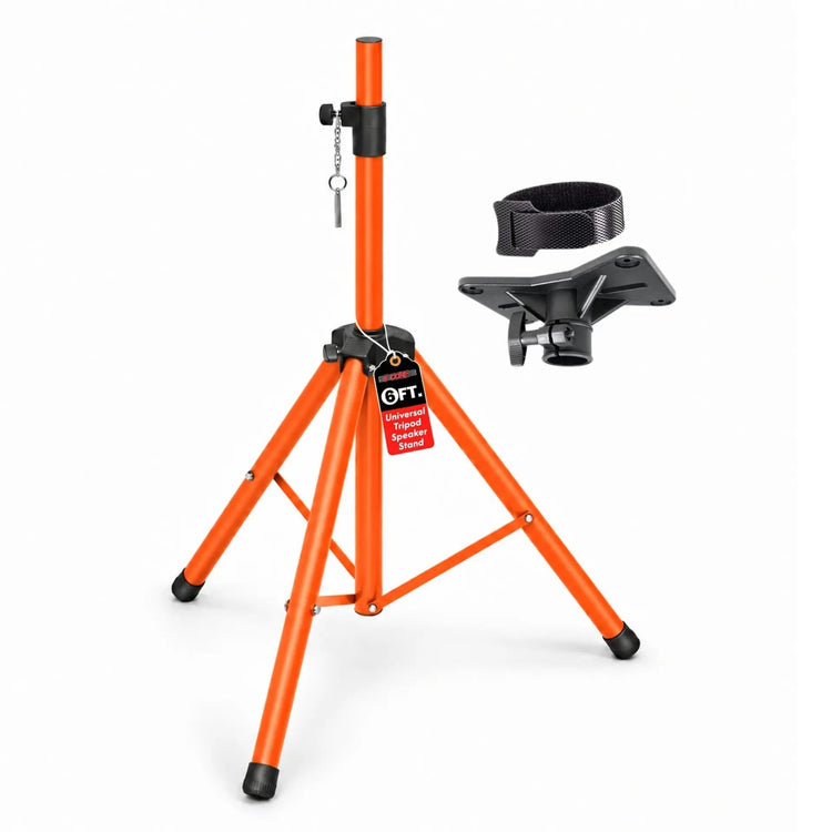 5 Core Speaker Stand Tripod Heavy Duty Adjustable 72" Universal Mount for PA DJ Studio - HONORABLE VETERANS SOLUTIONS