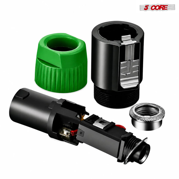 5 Core Speakon Adapter High Quality Audio Jack Male Audio Pin Speaker Adapter Connector - HONORABLE VETERANS SOLUTIONS