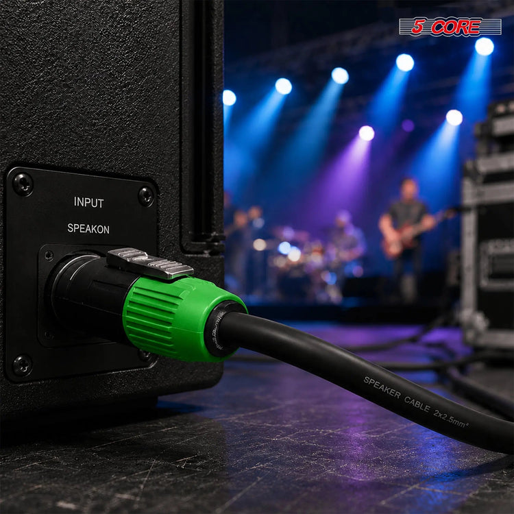 5 Core Speakon Adapter High Quality Audio Jack Male Audio Pin Speaker Adapter Connector - HONORABLE VETERANS SOLUTIONS