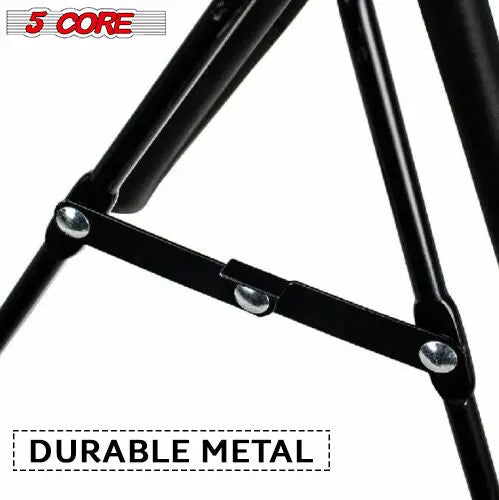 5 Core Ukulele Stand A Frame Metal Body w Soft Padded Arms Support Banjo Ukuleles Mini Guitar Violin - HONORABLE VETERANS SOLUTIONS