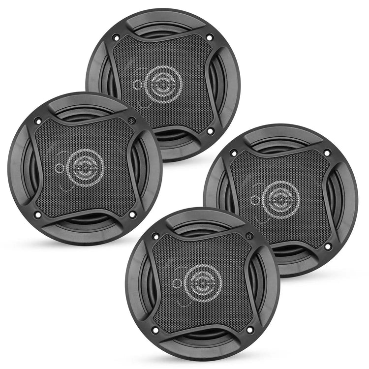 5Core Coaxial Car Door Speakers 5.25” 2Pair 350W 4Ohm 2 Way Component Subwoofer Audio w Super Tweeter - HONORABLE VETERANS SOLUTIONS