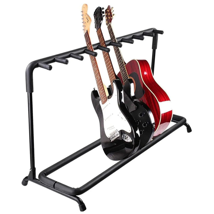 5Core Multi Guitar Rack Stand Floor 9 Slot Adjustable Flying V Guitars Holder - HONORABLE VETERANS SOLUTIONS