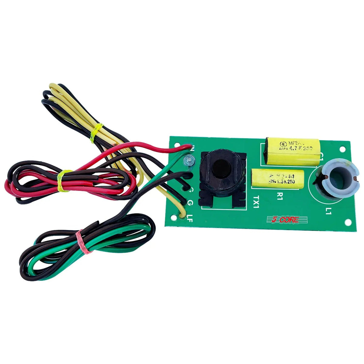 5Core Professional 2 Way Passive Crossover Network High Performance & Low Resistance Air Core Coil - HONORABLE VETERANS SOLUTIONS