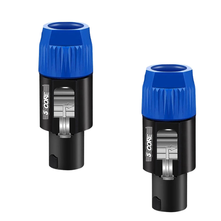 5Core Speakon Adapter High Quality Audio Jack Male Audio Pin Speaker Adapter Connector - HONORABLE VETERANS SOLUTIONS