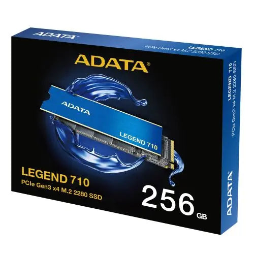 ADATA 256GB Legend 710 M.2 NVMe Gen3 SSD, M.2 2280, PCIe 3.0, 3D NAND, R/W 2100/1000 MB/s - HONORABLE VETERANS SOLUTIONS