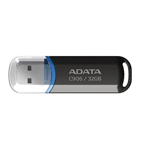 ADATA 32GB C906 USB 2.0 Memory Pen, Compact, Black & Blue - HONORABLE VETERANS SOLUTIONS