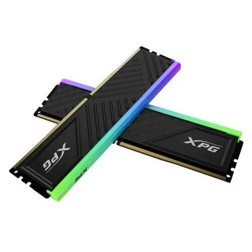 ADATA XPG Spectrix D35G RGB 64GB Kit (2 x 32GB), DDR4, 3200MHz (PC4-25600), CL16, XMP 2.0, DIMM Memory, Black - HONORABLE VETERANS SOLUTIONS
