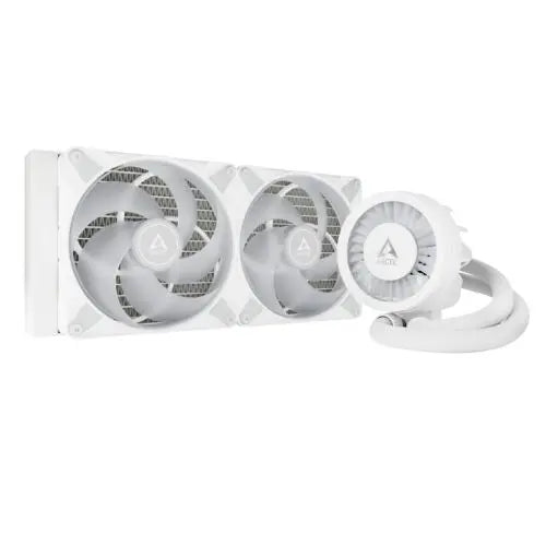 ARCTIC Liquid Freezer III A-RGB 280mm Liquid CPU Cooler, P14 PWM PST ARGB Fans & ARGB PWM Controlled Pump, White - HONORABLE VETERANS SOLUTIONS