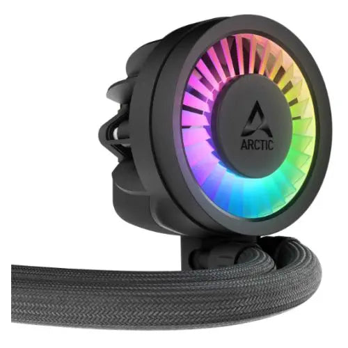 ARCTIC Liquid Freezer III Pro A-RGB 280mm Liquid CPU Cooler, P14 Pro PWM Fans & PWM Controlled Pump, Black - HONORABLE VETERANS SOLUTIONS