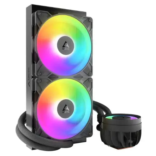 ARCTIC Liquid Freezer III Pro A-RGB 280mm Liquid CPU Cooler, P14 Pro PWM Fans & PWM Controlled Pump, Black - HONORABLE VETERANS SOLUTIONS