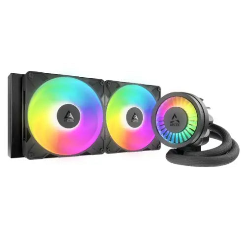 ARCTIC Liquid Freezer III Pro A-RGB 280mm Liquid CPU Cooler, P14 Pro PWM Fans & PWM Controlled Pump, Black - HONORABLE VETERANS SOLUTIONS
