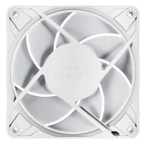 ARCTIC P12 Pro ARGB 120mm PWM Case Fan w/ Cable Splitter, Fluid Dynamic Bearing, 600-3000 RPM, White - HONORABLE VETERANS SOLUTIONS