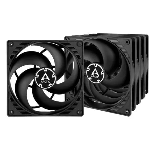 ARCTIC P14 Pressure Optimised 140mm Case Fans (5 Pack), Black, Fluid Dynamic, 1700 RPM, Value Pack - HONORABLE VETERANS SOLUTIONS