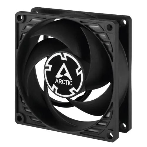 ARCTIC P8 80mm Pressure Optimised PWM PST Case Fan w/ Cable Splitter (5 Pack), Black, Fluid Dynamic, 200-3000 RPM, Value Pack - HONORABLE VETERANS SOLUTIONS