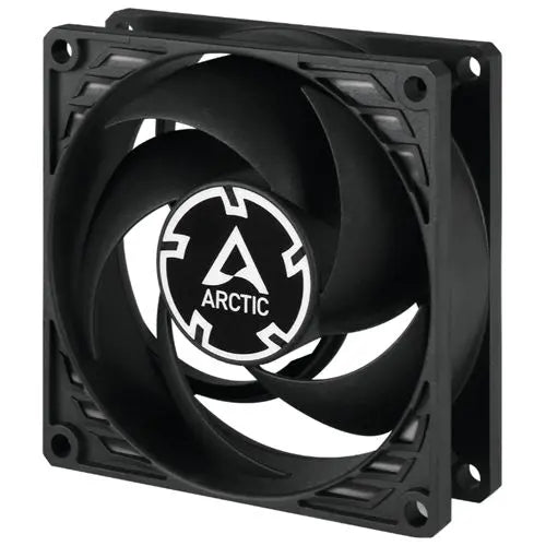 ARCTIC P8 Silent Pressure-optimised Extra Quiet 80mm Case Fan, Black, Fluid Dynamic, 1600 RPM. Black - HONORABLE VETERANS SOLUTIONS