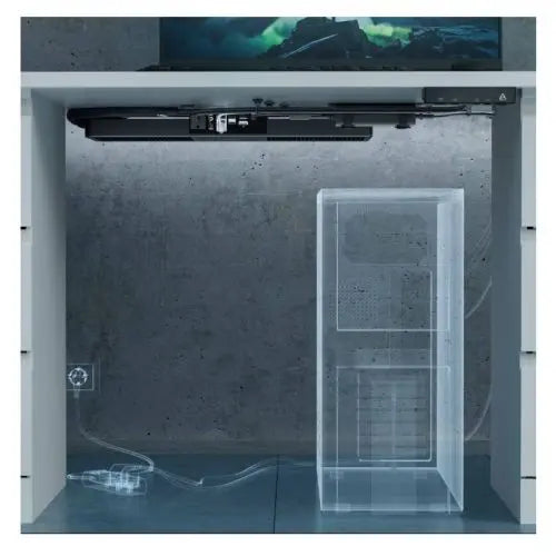 ARCTIC Senza Under Desk PC, Ryzen 7 5700G, 32GB DDR4, 1TB SSD, Wi-Fi 6E, 2.5G LAN, USB-C, Silent Passive Cooling, Windows 11 Home N - HONORABLE VETERANS SOLUTIONS