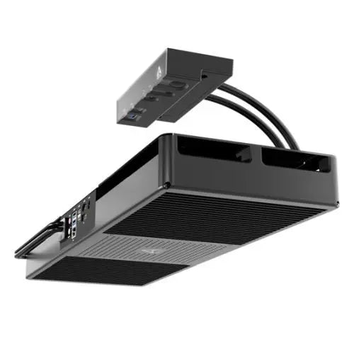 ARCTIC Senza Under Desk PC, Ryzen 7 5700G, 32GB DDR4, 1TB SSD, Wi-Fi 6E, 2.5G LAN, USB-C, Silent Passive Cooling, Windows 11 Home N - HONORABLE VETERANS SOLUTIONS