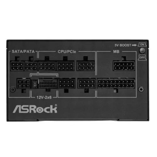 Asrock 1000W Phantom Gaming PG-1000G PSU, Fully Modular, 80+ Gold, Cybenetics Gold & Lambda A, ATX 3.1, PCIe 5.1 - HONORABLE VETERANS SOLUTIONS