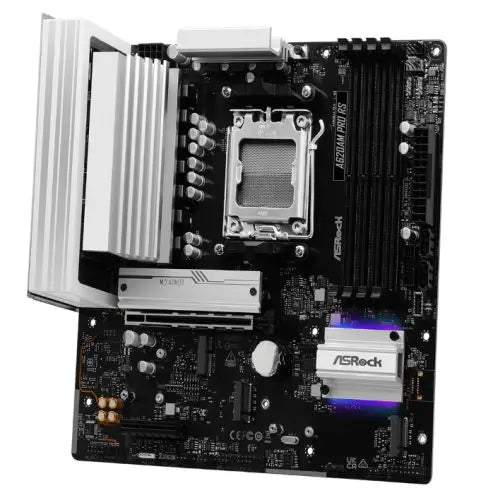 Asrock A620AM PRO RS, AMD A620A, AM5, Micro ATX, 4 DDR5, HDMI, DP, 2.5G LAN, RGB, 3x M.2 - HONORABLE VETERANS SOLUTIONS