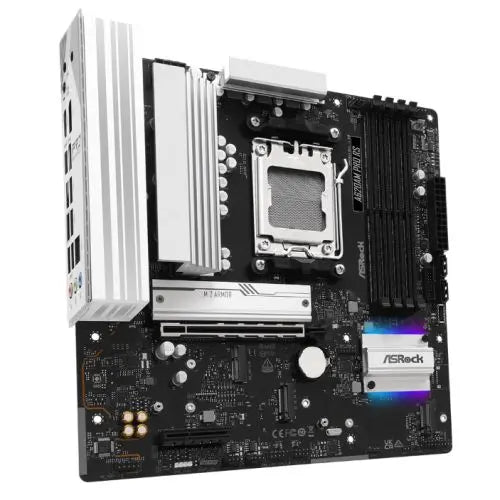 Asrock A620AM PRO RS, AMD A620A, AM5, Micro ATX, 4 DDR5, HDMI, DP, 2.5G LAN, RGB, 3x M.2 - HONORABLE VETERANS SOLUTIONS