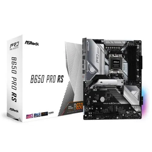 Asrock B650 PRO RS, AMD B650, AM5, ATX, 4 DDR5, HDMI, DP, 2.5G LAN, PCIe4, RGB, 3x M.2 - HONORABLE VETERANS SOLUTIONS