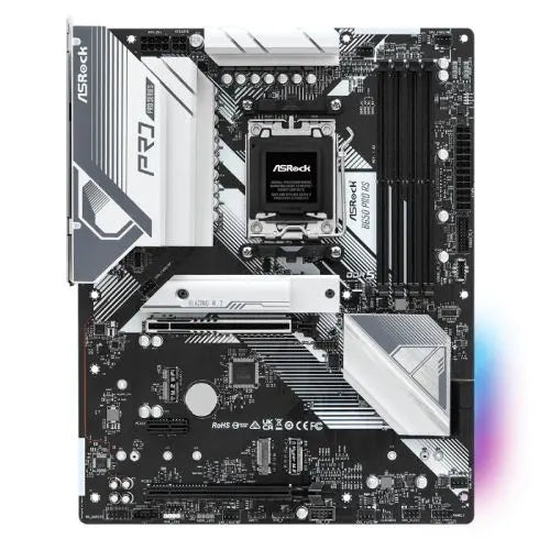Asrock B650 PRO RS, AMD B650, AM5, ATX, 4 DDR5, HDMI, DP, 2.5G LAN, PCIe4, RGB, 3x M.2 - HONORABLE VETERANS SOLUTIONS