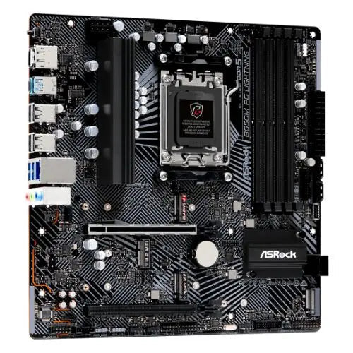 Asrock B650M PG LIGHTNING, AMD B650, AM5, Micro ATX, 4 DDR5, HDMI, DP, 2.5G LAN, PCIe4, 3x M.2 - HONORABLE VETERANS SOLUTIONS