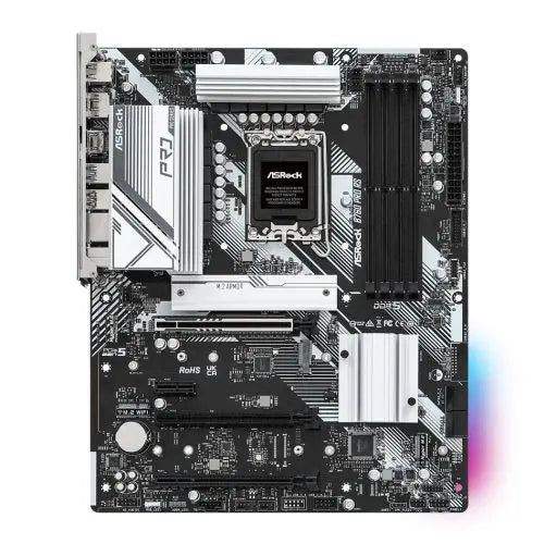 Asrock B760 PRO RS, Intel B760, 1700, ATX, 4 DDR5, HDMI, DP, eDP, 2.5G LAN, PCIe5, 3x M.2, RGB - HONORABLE VETERANS SOLUTIONS