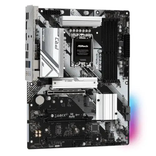 Asrock B760 PRO RS/D4, Intel B760, 1700, ATX, 4 DDR4, HDMI, DP, 2.5G LAN, PCIe4, 3x M.2, RGB - HONORABLE VETERANS SOLUTIONS
