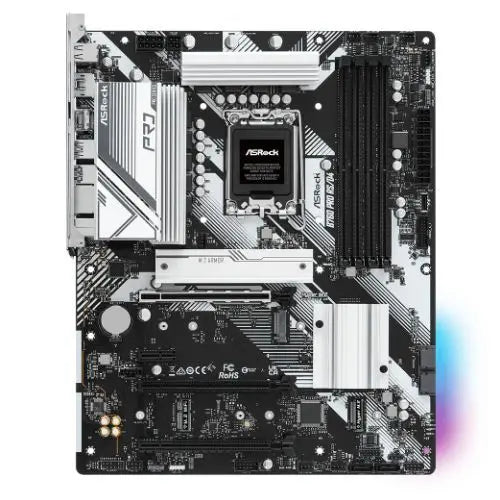 Asrock B760 PRO RS/D4, Intel B760, 1700, ATX, 4 DDR4, HDMI, DP, 2.5G LAN, PCIe4, 3x M.2, RGB - HONORABLE VETERANS SOLUTIONS